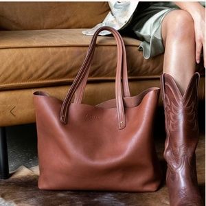 Brand New Tecovas Leather Tote